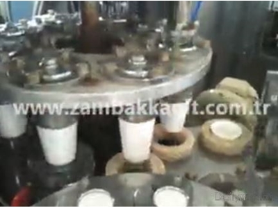 Karton Bardak Makinası 70-80 Adet / Dakika  - 0