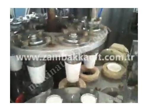 Karton Bardak Makinası 70-80 Adet / Dakika 