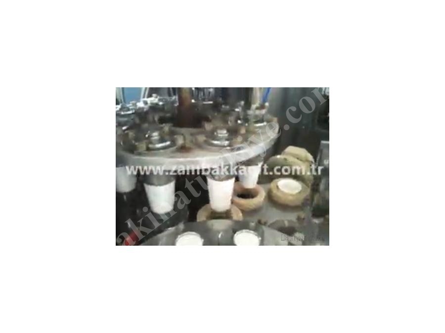 Karton Bardak Makinası 70-80 Adet / Dakika 