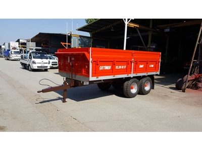 6 Ton İki Dingilli Damperli Treyler Römork - 1