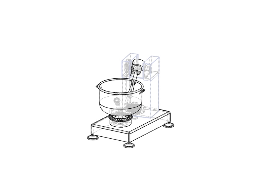 15 Kg  Krokan Hamur Pişirme Mikseri 