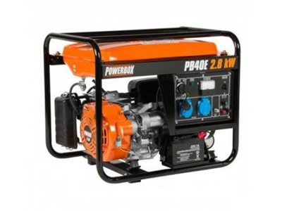 Benzinli Marşlı Jeneratör 3,5 Kva - Powerbox PB40E