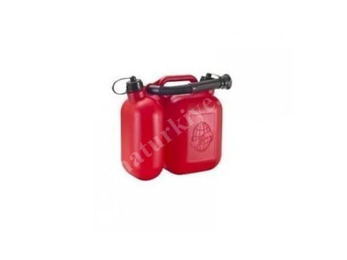 7.5 Liter Two-Compartment Gasoline Can