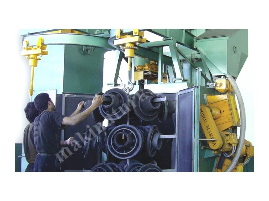 Ø2000 Mm Askılı Kumlama Makinası - 	
AK 5