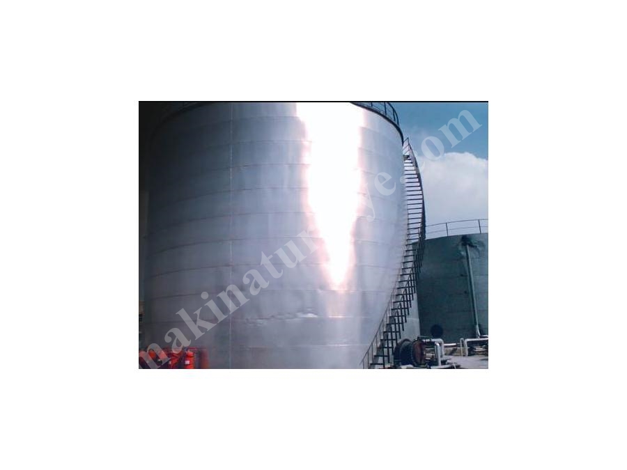Sabit Dikey Asfalt Ve Bitüm Tankı