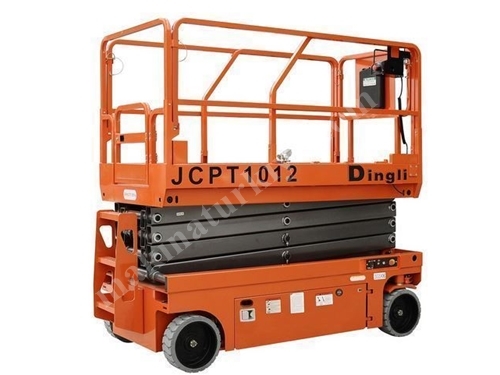 Makaslı Akülü Personel Platform 10 Metre DL-Dingli JCPT1012 HD