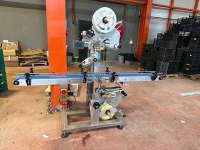 8500 Adet / Saat Alt ve Üst Yüzey Etiket Yapıştırma Makinası - 1