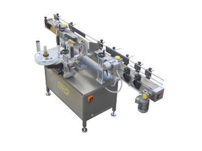 6500 Pieces / Hour Round Bottle Labeling Machine - 0