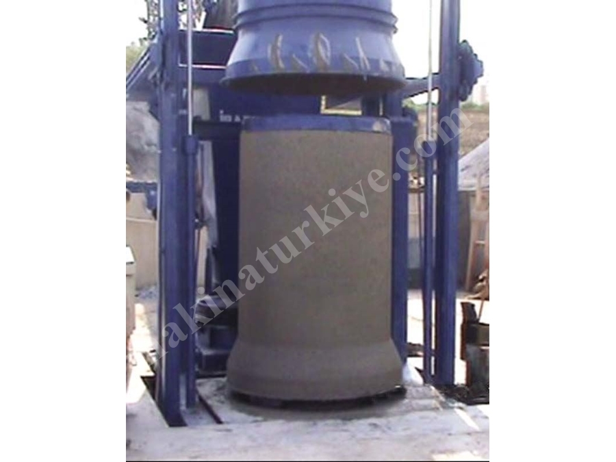 İkili Beton Boru Makinası Ø300mm ~ 1400 Mm