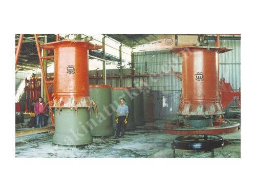 İkili Beton Boru Makinası Ø 800mm ~ 1600 Mm