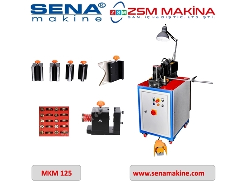 Mkm 125 Mobil Seyyar Bakır Bara Bükme Delme Kesme Ve İşleme Makinası 