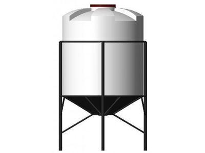 Kapalı Tip Poliüretan Silo 2000 Litre - 1