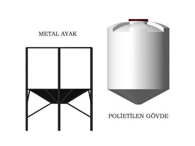 Kapalı Tip Silo 11000 Litre - 2