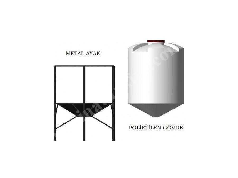 Kapalı Tip Silo 11000 Litre