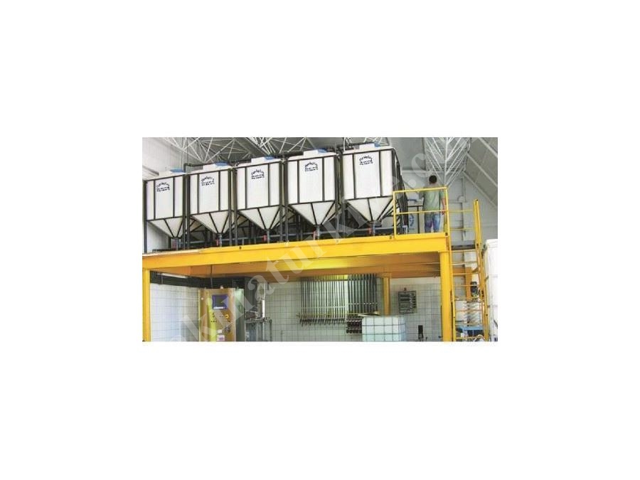 Köşeli Tip Silo 1500 Litre