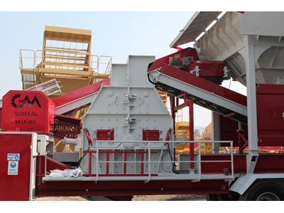 75-150 Ton /Saat Kapasiteli Mobil Tersiyer Kırıcı  - 1