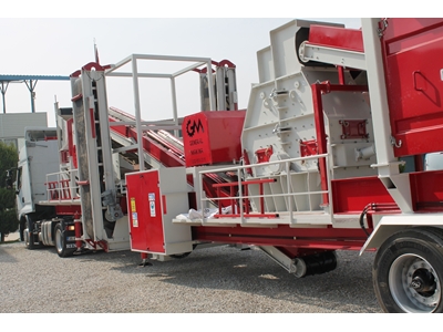 75-150 Ton /Saat Kapasiteli Mobil Tersiyer Kırıcı  - 2