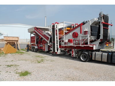 75-150 Ton /Saat Kapasiteli Mobil Tersiyer Kırıcı  - 4