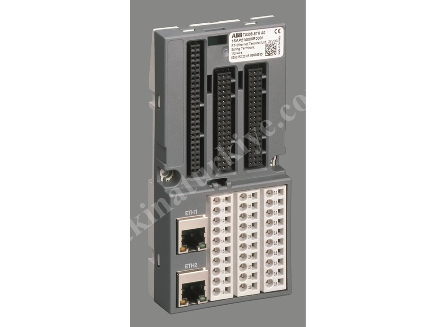 Plc Sistem Uzak I/O İçin Gerekli Terminal Bloku Ethernet Modülü