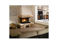 Meda Fireplace Closed Hearth Fireplaces - 2