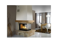 Meda Fireplace Closed Hearth Fireplaces - 3