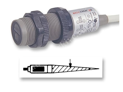 Polerize Reflektörlü Fotosel 3 M, Plastik, 90*H, Pnp/Npn, L/D, 2 M
