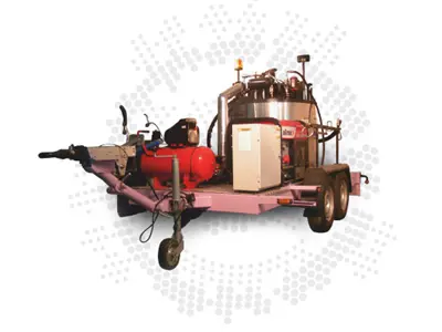 Asfalt Çatlak Dolgu Makinası Tank Kapasitesi 200-350 Litre - Vimpo Çekilir Tip