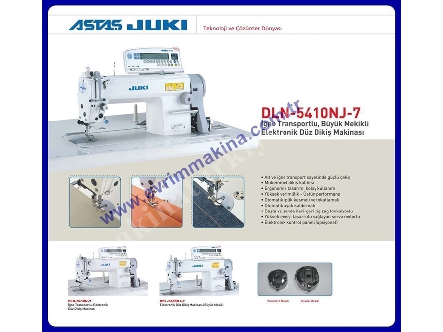 Juki Düz Dikiş Makinası Dln-5410N