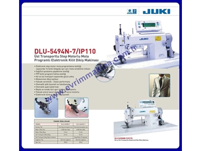 Juki Düz Dikiş Makinası Dlu-5494N - 0