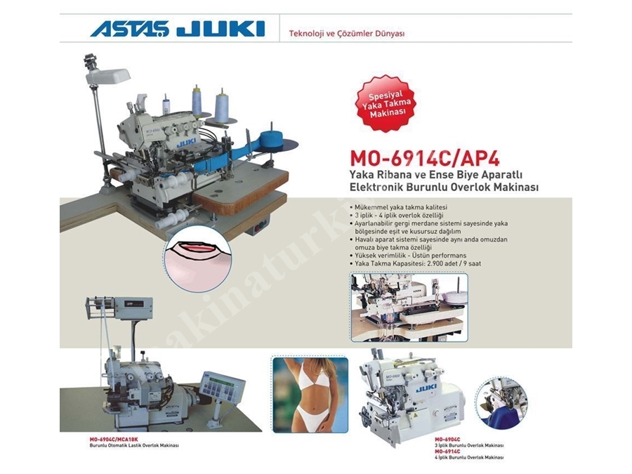 Juki Overlok Makinası Mo-6914C