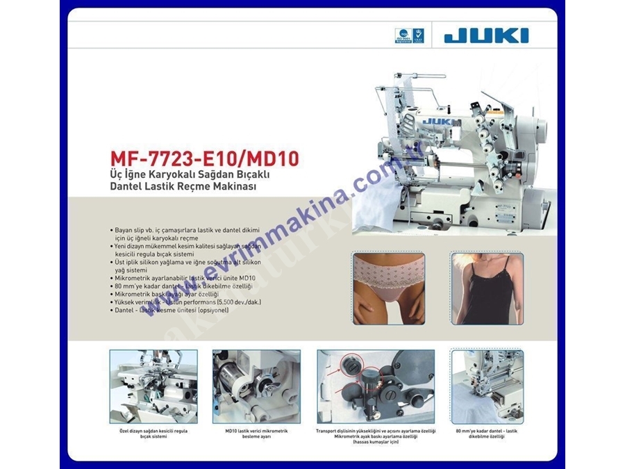 Juki Reçme Mf-7723 Sağdan Bıçak