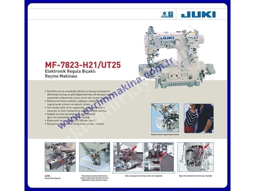Juki Reçme Mf-7823 Regulalı (Soldan Bıçaklı)