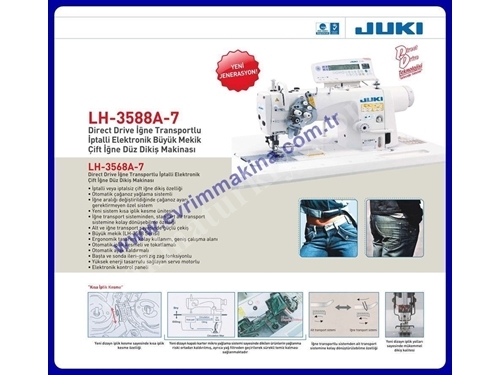 Juki Lh-3588A Çift İğne