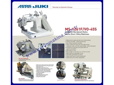 Juki Kollu Zincir Dikiş Makina Ms-1190D-Vo-V5r - 0