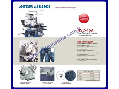 Juki Kemer Makinası Mh-1410-Kdka