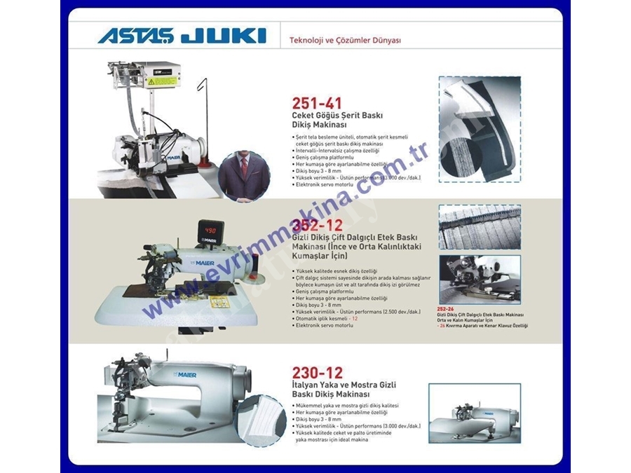 Maiyer Etek Baskı Makinası 220-12