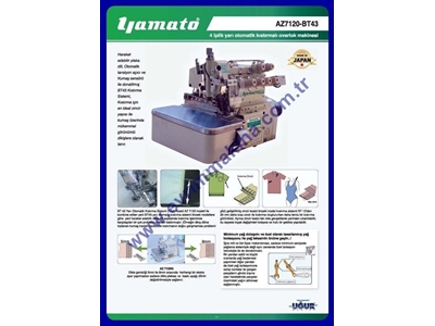 Yamato Overlok Makinası Az7000-8 Serisi - 1