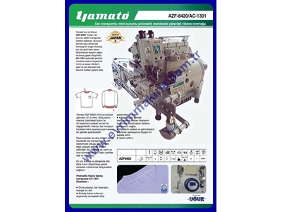 Yamato Overlok Makinası Az7000-8 Serisi - 4