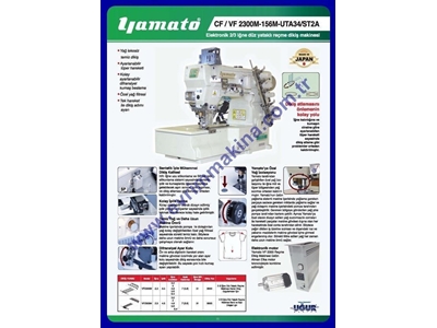 Yamato Reçme Makinası Cf2300m-156M - 1