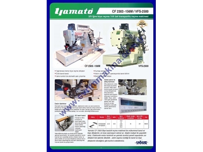 Yamato Reçme Makinası Cf2300m-156M - 3