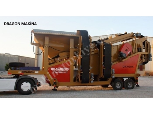 130 – 220 Ton / Saat Mobil Sayyar Taş ve Maden Kırma Eleme Tesisi