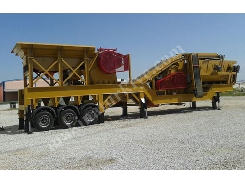 Mobil Konkasör Sert Malzeme Kırıcı Turbo 600
