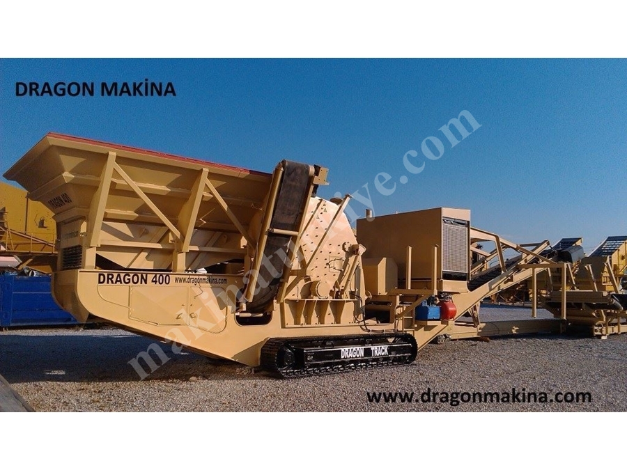 Mobil Paletli Konkasör Kırıcı Dragon 300