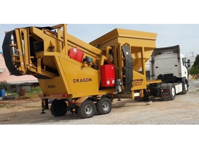 100 ~ 160 Ton / Saat Mobil Kum ve Maden Yıkama Eleme Tesisi - 0