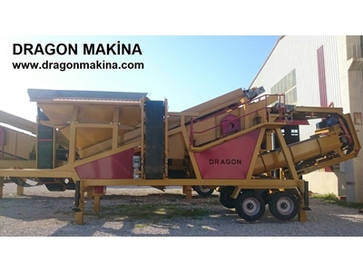 110 ~ 170 Ton / Saat Mobil Kum ve Maden Yıkama Eleme Tesisi - 0