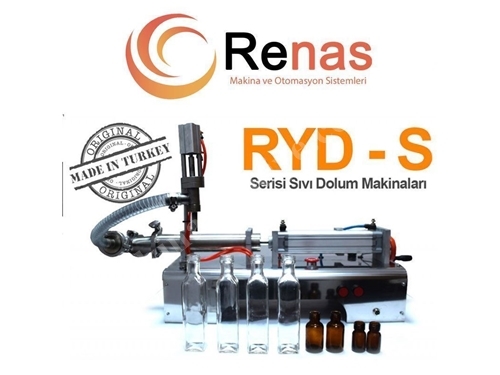 RYD S 200 (20 - 220 Ml) Akışkan Sıvılar İçin Sıvı Dolum Makinası 