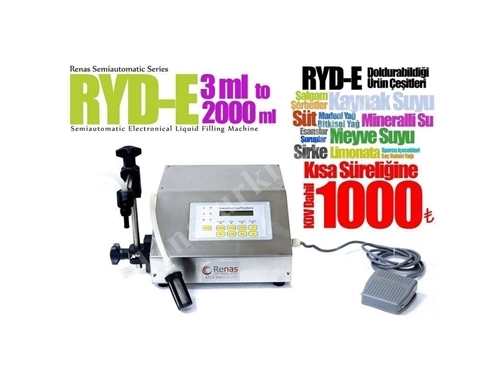 RYD E ( İthal Ürün ) Parfüm Dolum Makinası Elektronik Pratik Kullanım 