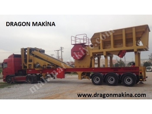 100 ~ 240 Ton / Saat Seyyar Primer Kırma Eleme Tesisi