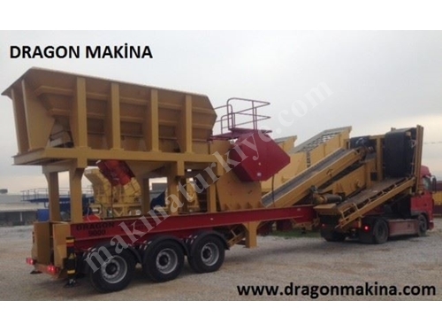 200 ~ 350 Ton / Saat Seyyar Primer Kırma Eleme Tesisi