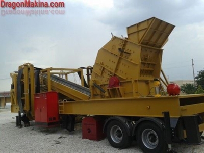 200 ~ 300 Ton / Saat Mobil Sekonder Kırma Eleme Tesisi